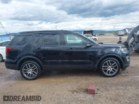 2017 Ford Explorer Sport with VIN 1FM5K8GT2HGC05395, listed as a IAAI auction lot 41358254 with 64,282 mi miles and . Bid and sale history available at carsss.com. Image 13.