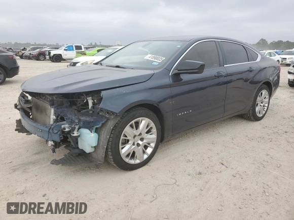 2018 Chevrolet Impala LS с VIN 2G11Z5SA8J9123347, выставлен на аукционе Copart как лот 41890035 с пробегом 110 753 миль миль и Чистый • Clean title. История ставок и продаж доступна на DreamBid. Изображение 1.