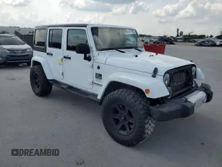 2013 Jeep Wrangler Unlimited Sahara with VIN 1C4BJWEG4DL536694, listed as a Copart auction lot 57714035 with 146,257 mi miles and Salvage title. Bid and sale history available at DreamBid. Image 4.