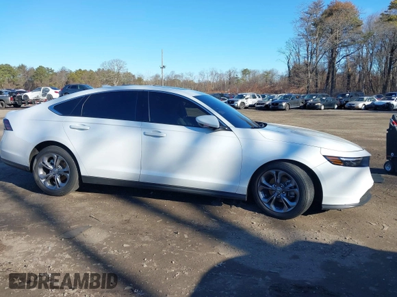 2024 Honda Accord EX with VIN 1HGCY1F38RA003587, listed as a IAAI auction lot 41742199 with 25,754 mi miles and . Bid and sale history available at DreamBid. Image 13.