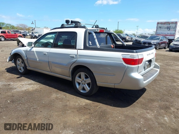 2005 Subaru Baja Turbo z VIN 4S4BT63C555105356, wystawiony jako IAAI lot #41809441 z przebiegiem 165 385 mil mil oraz . Historia ofert i sprzedaży dostępna na DreamBid. Obrazek 3.