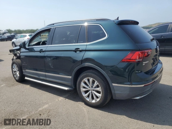 2018 Volkswagen Tiguan SEL with VIN 3VV2B7AX8JM154396, listed as a Copart auction lot 60984075 with 67,237 mi miles and Salvage title. Bid and sale history available at DreamBid. Image 2.