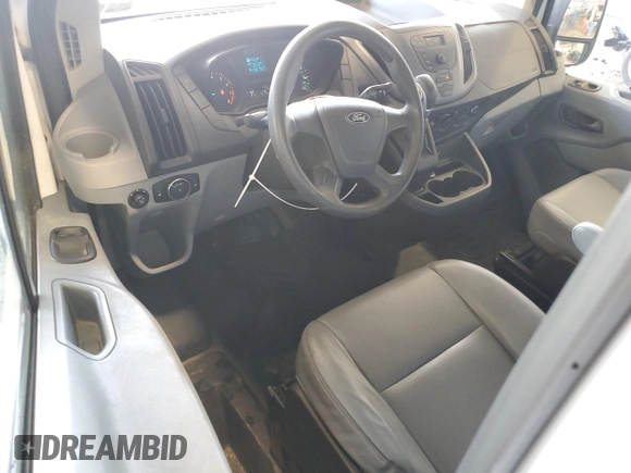 2016 Ford Transit Cargo with VIN 1FTYE1ZM1GKA44183, listed as a Copart auction lot 59685045 with 106,156 mi miles and Salvage title. Bid and sale history available at DreamBid. Image 8.