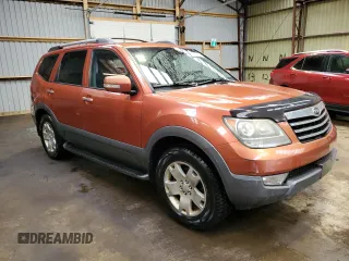 2009 Kia Borrego EX with VIN KNDJH741795017435, listed as a Copart auction lot 86331174 with 257,271 mi miles and Clean Title. Bid and sale history available at DreamBid. Image 4.
