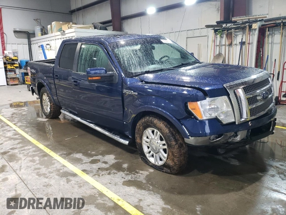 2010 Ford F-150 XL with VIN 1FTFW1EVXAFB92416, listed as a Copart auction lot 51909125 with 210,718 mi miles and Salvage Title. Bid and sale history available at carsss.com. Image 4.