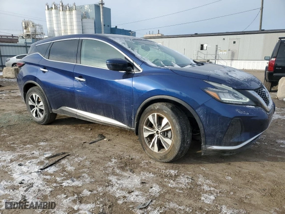 2020 Nissan Murano S with VIN 5N1AZ2AJ3LN112789, listed as a Copart auction lot 89358275 with 61,652 mi miles and Salvage Title. Bid and sale history available at carsss.com. Image 4.