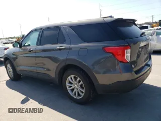 2020 Ford Explorer with VIN 1FMSK8BH3LGC00818, listed as a Copart auction lot 53445545 with 80,365 mi miles and Salvage title. Bid and sale history available at DreamBid. Image 2.