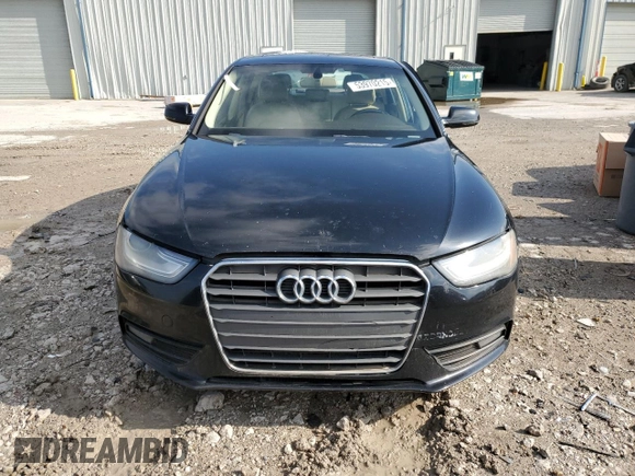 2013 Audi A4 Premium with VIN WAUAFAFL0DA061761, listed as a Copart auction lot 53970215 with 0 mi miles and Clean Title. Bid and sale history available at carsss.com. Image 5.