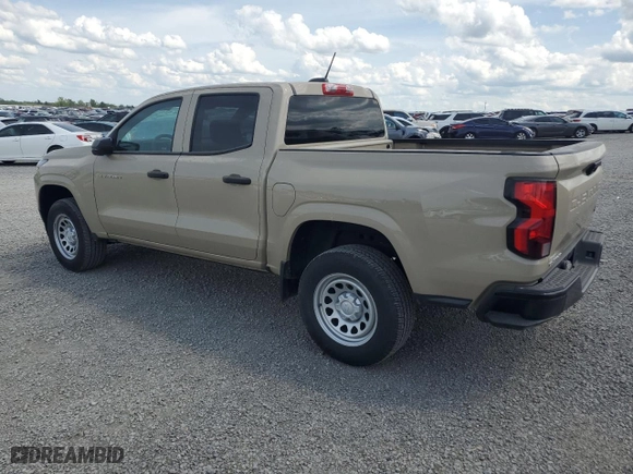 2024 Chevrolet Colorado 2WD Work Truck with VIN 1GCGSBEC8R1195005, listed as a Copart auction lot 52358615 with 11,677 mi miles and Clean Title. Bid and sale history available at carsss.com. Image 2.