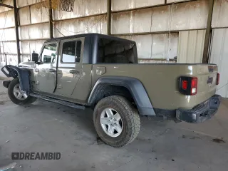 2020 Jeep Gladiator Sport S with VIN 1C6HJTAG6LL170905, listed as a Copart auction lot 63665735 with 88,331 mi miles and Salvage title. Bid and sale history available at DreamBid. Image 2.