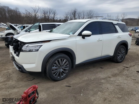 2024 Nissan Pathfinder SL with VIN 5N1DR3CD0RC273762, listed as a Copart auction lot 50922535 with 12,805 mi miles and Salvage Title. Bid and sale history available at carsss.com. Image 1.