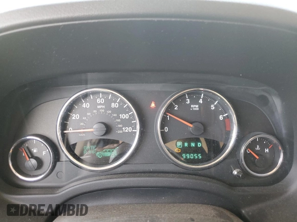 2013 Jeep Patriot Limited with VIN 1C4NJRCB2DD140490, listed as a Copart auction lot 53807025 with 99,055 mi miles and Salvage title. Bid and sale history available at DreamBid. Image 9.