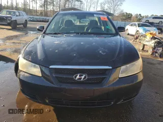 2007 Hyundai Sonata GLS with VIN 5NPET46C57H236632, listed as a Copart auction lot 43047295 with 475,610 mi miles and Salvage Title. Bid and sale history available at DreamBid. Image 5.