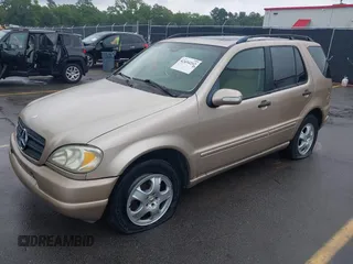 2003 Mercedes-Benz M 350 with VIN 4JGAB57E13A404190, listed as a IAAI auction lot 42434252 with 195,541 mi miles and . Bid and sale history available at DreamBid. Image 2.