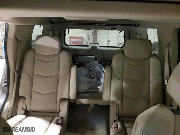2017 Cadillac Escalade Luxury with VIN 1GYS4BKJ1HR215824, listed as a Copart auction lot 83069814 with 155,792 mi miles and Salvage Title. Bid and sale history available at carsss.com. Image 10.