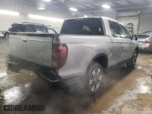 2018 Honda Ridgeline RTL-T z VIN 5FPYK3F61JB014705, wystawiony jako Copart lot #86263394 z przebiegiem 135 543 mil mil oraz Szkody całkowita. Historia ofert i sprzedaży dostępna na DreamBid. Obrazek 3.