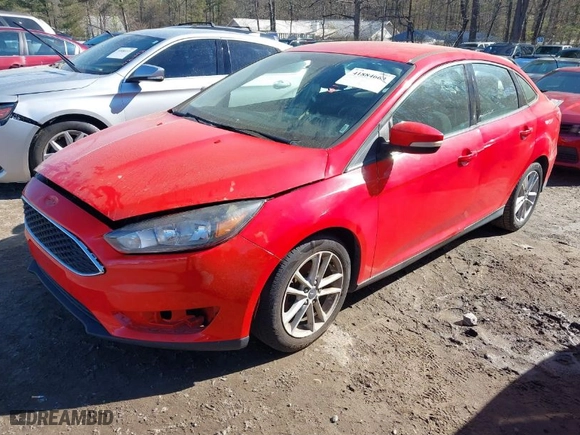 2017 Ford Focus SE with VIN 1FADP3F2XHL248070, listed as a IAAI auction lot 41884663 with 134,891 mi miles. Bid and sale history available at carsss.com. Image 2.