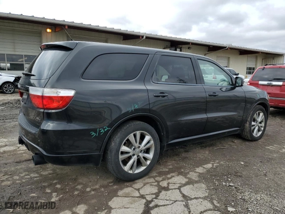 2012 Dodge Durango R/T with VIN 1C4SDJCT1CC195960, listed as a Copart auction lot 43549025 with 205,292 mi miles and Salvage Title. Bid and sale history available at carsss.com. Image 3.