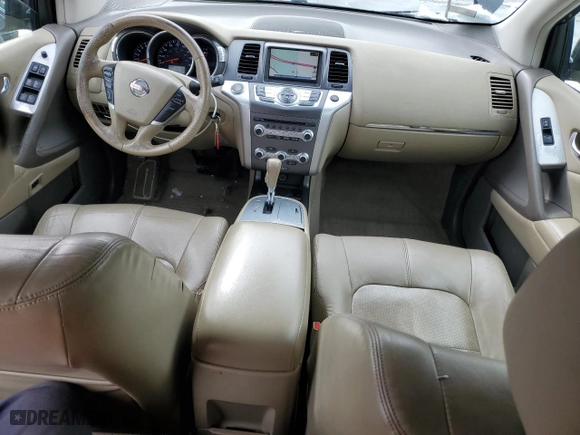 2012 Nissan Murano LE with VIN JN8AZ1MWXCW202607, listed as a Copart auction lot 43558685 with 143,880 mi miles and Salvage Title. Bid and sale history available at carsss.com. Image 8.