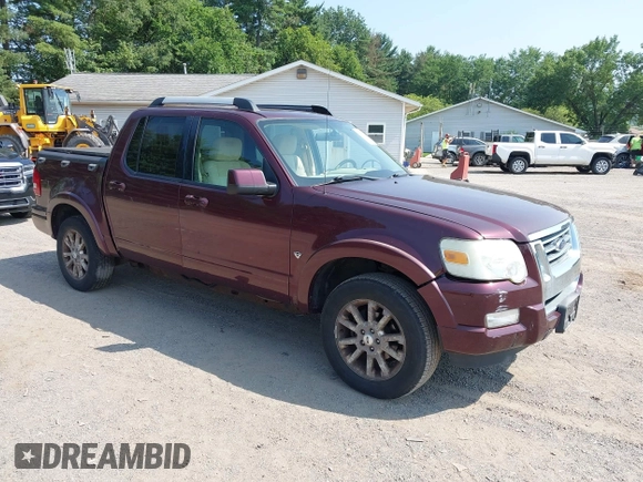 2007 Ford Explorer Sport Trac Limited with VIN 1FMEU33807UA13553, listed as a IAAI auction lot 42737889 with 106,430 mi miles and . Bid and sale history available at DreamBid. Image 1.