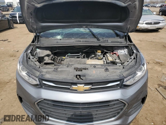 2020 Chevrolet Trax LT z VIN 3GNCJLSB4LL251497, wystawiony jako Copart lot #53252815 z przebiegiem 59 781 mil mil oraz Nie do naprawy. Historia ofert i sprzedaży dostępna na DreamBid. Obrazek 11.