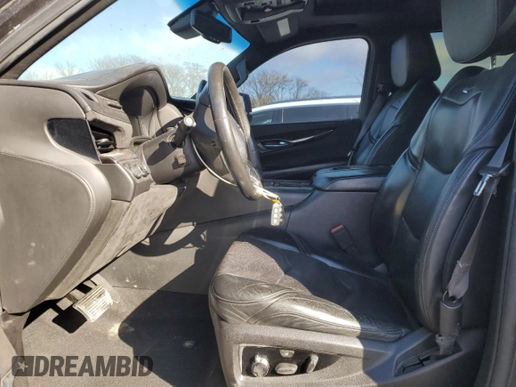 2015 Cadillac Escalade Platinum z VIN 1GYS4PKJ9FR643540, wystawiony jako Copart lot #80931014 z przebiegiem 156 820 mil mil oraz Szkoda całkowita • Salvage title. Historia ofert i sprzedaży dostępna na DreamBid. Obrazek 7.