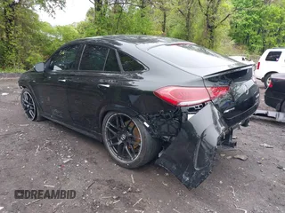 2021 Mercedes-Benz GLE 53 AMG with VIN 4JGFD6BB4MA375899, listed as a IAAI auction lot 42193449 with 27,154 mi miles and . Bid and sale history available at DreamBid. Image 3.