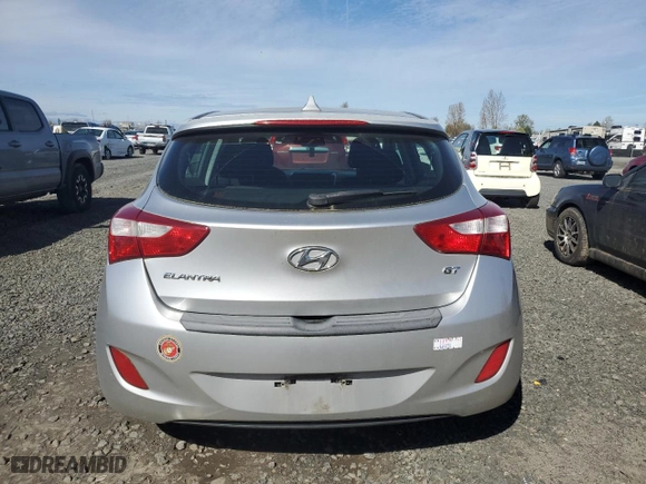 2013 Hyundai Elantra GT with VIN KMHD35LE7DU122295, listed as a Copart auction lot 50028935 with 97,616 mi miles and Salvage Title. Bid and sale history available at carsss.com. Image 6.