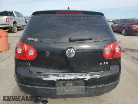 2007 Volkswagen Rabbit с VIN WVWBR71KX7W080177, выставлен на аукционе Copart как лот 46919315 с пробегом Не указан миль и Списание • Salvage title. История ставок и продаж доступна на DreamBid. Изображение 6.