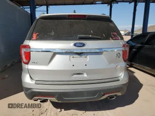 2018 Ford Explorer XLT with VIN 1FM5K7D82JGC06515, listed as a Copart auction lot 75043324 with 65,621 mi miles and Salvage Title. Bid and sale history available at DreamBid. Image 6.