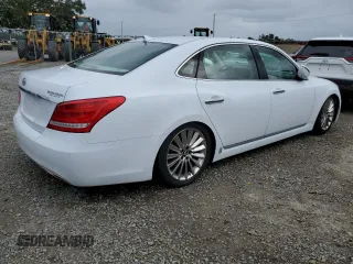 2014 Hyundai Equus Ultimate z VIN KMHGH4JH1EU084957, wystawiony jako Copart lot #73752994 z przebiegiem Nie podano mil oraz Nie do naprawy. Historia ofert i sprzedaży dostępna na DreamBid. Obrazek 3.