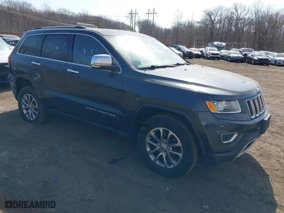 2015 Jeep Grand Cherokee Limited with VIN 1C4RJFBG0FC820717, listed as a IAAI auction lot 41781708 with 137,652 mi miles. Bid and sale history available at carsss.com. Image 1.