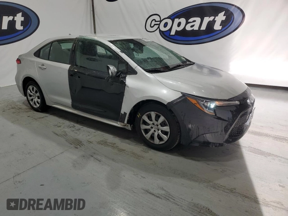 2022 Toyota Corolla LE with VIN 5YFEPMAE0NP310956, listed as a Copart auction lot 47471255 with 106,250 mi miles and Salvage Title. Bid and sale history available at carsss.com. Image 4.