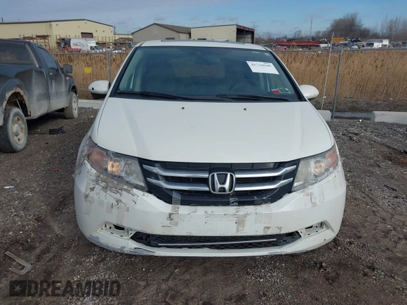 2017 Honda Odyssey EX-L with VIN 5FNRL5H62HB014449, listed as a IAAI auction lot 41736940 with 205,144 mi miles and . Bid and sale history available at DreamBid. Image 12.