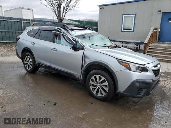 2021 Subaru Outback Premium with VIN 4S4BTAFC2M3217931, listed as a Copart auction lot 49651835 with 49,298 mi miles and Salvage Title. Bid and sale history available at DreamBid. Image 4.