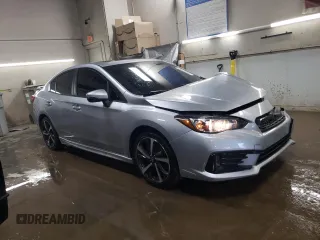 2020 Subaru Impreza Special Sports с VIN 4S3GKAM60L3609489, выставлен на аукционе Copart как лот 46622445 с пробегом 37 497 миль миль и Списание • Salvage title. История ставок и продаж доступна на DreamBid. Изображение 4.