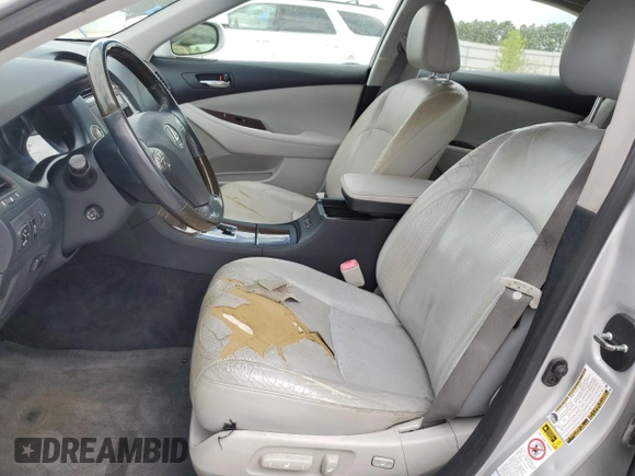 2010 Lexus ES 330 with VIN JTHBK1EG9A2362945, listed as a Copart auction lot 61284784 with Not Provided miles and Salvage Title. Bid and sale history available at DreamBid. Image 7.