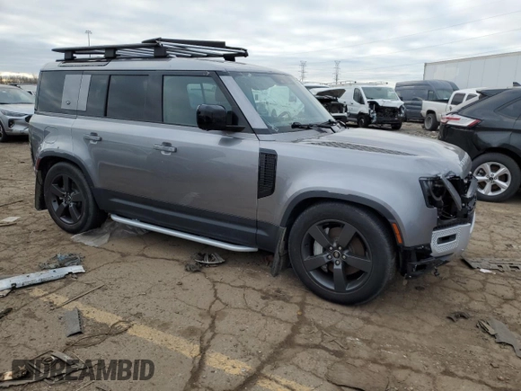 2023 Land Rover Defender SE with VIN SALEP7EU1P2223015, listed as a Copart auction lot 53231065 with 3,662 mi miles and Clean title. Bid and sale history available at DreamBid. Image 4.