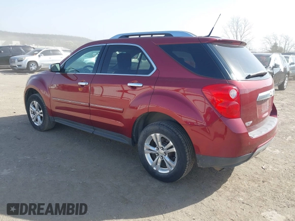 2011 Chevrolet Equinox LT w/2LT with VIN 2CNALPEC3B6376012, listed as a IAAI auction lot 41801175 with 153,591 mi miles. Bid and sale history available at carsss.com. Image 3.