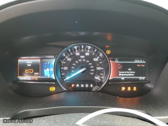 2018 Ford Explorer XLT with VIN 1FM5K8DH8JGA10942, listed as a Copart auction lot 47866425 with 92,997 mi miles and Salvage Title. Bid and sale history available at carsss.com. Image 9.