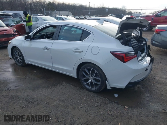 2022 Acura ILX Premium with VIN 19UDE2F76NA000154, listed as a IAAI auction lot 41599687 with 16,484 mi miles and . Bid and sale history available at DreamBid. Image 3.