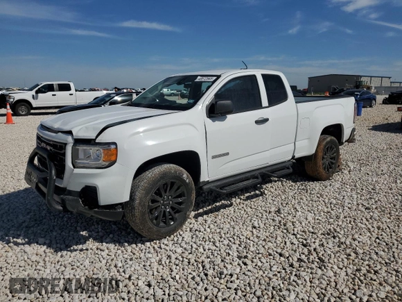 2022 GMC Canyon 2WD Elevation Standard with VIN 1GTH5BEN9N1296898, listed as a Copart auction lot 48572565 with 21,590 mi miles and Salvage Title. Bid and sale history available at DreamBid. Image 1.