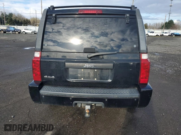 2006 Jeep Commander with VIN 1J8HG48N26C192396, listed as a Copart auction lot 48846325 with 242,544 mi miles and Salvage title. Bid and sale history available at DreamBid. Image 6.