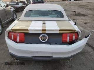 2010 Ford Mustang GT with VIN 1ZVBP8FHXA5141336, listed as a Copart auction lot 85374784 with 61,405 mi miles and Salvage title. Bid and sale history available at DreamBid. Image 6.