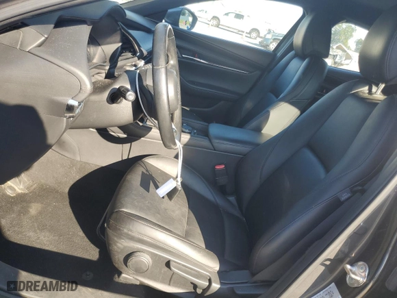 2019 Mazda Mazda3 Hatchback with VIN JM1BPBJM0K1134358, listed as a Copart auction lot 72412974 with 53,707 mi miles and Salvage Title. Bid and sale history available at carsss.com. Image 7.