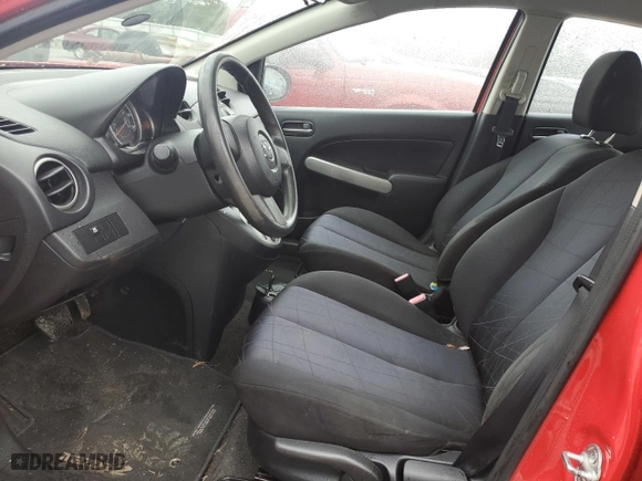 2012 Mazda Mazda2 Sport with VIN JM1DE1KY0C0142042, listed as a Copart auction lot 71741314 with 106,232 mi miles and Salvage Title. Bid and sale history available at carsss.com. Image 7.