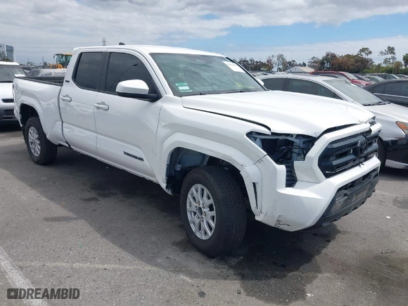 2024 Toyota Tacoma 4WD SR5 with VIN 3TYLB5JN4RT009863, listed as a IAAI auction lot 42054379 with 8,360 mi miles. Bid and sale history available at carsss.com. Image 1.