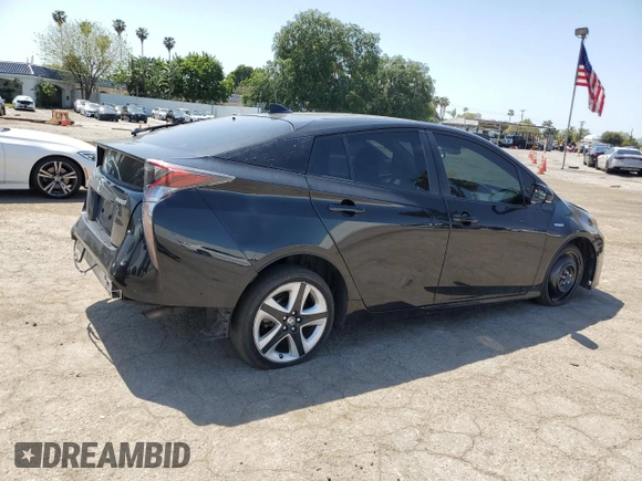 2016 Toyota Prius Four with VIN JTDKARFUXG3009365, listed as a Copart auction lot 48702415 with 164,590 mi miles and Salvage Title. Bid and sale history available at carsss.com. Image 3.