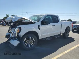 2021 Ford F-150 XL with VIN 1FTFX1E56MKD34057, listed as a Copart auction lot 63997585 with 99,679 mi miles and Clean title. Bid and sale history available at DreamBid. Image 1.