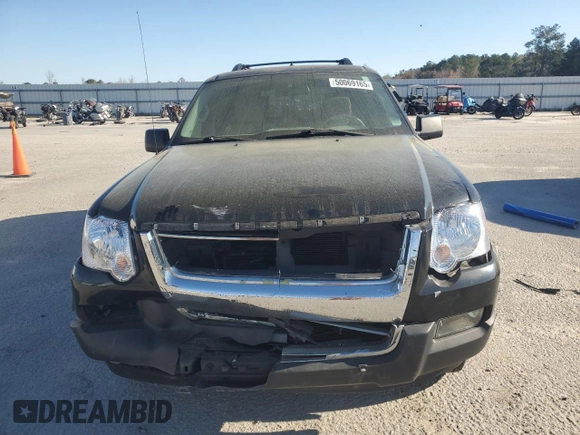 2006 Ford Explorer XLT with VIN 1FMEU73876UB70180, listed as a Copart auction lot 50069165 with 266,721 mi miles and Salvage Title. Bid and sale history available at carsss.com. Image 5.